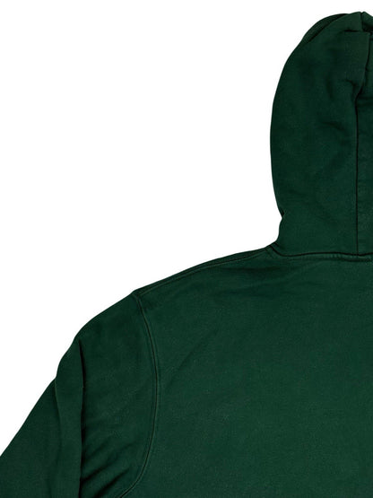 Adidas Green Embroidered Football Hoodie Small