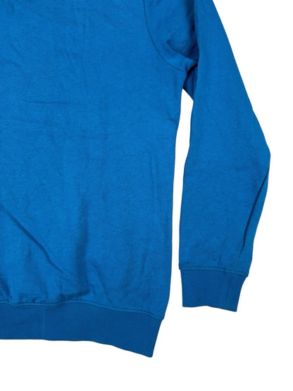 Tommy Hilfiger Blue 1/4 Zip Embroidered Jumper Medium