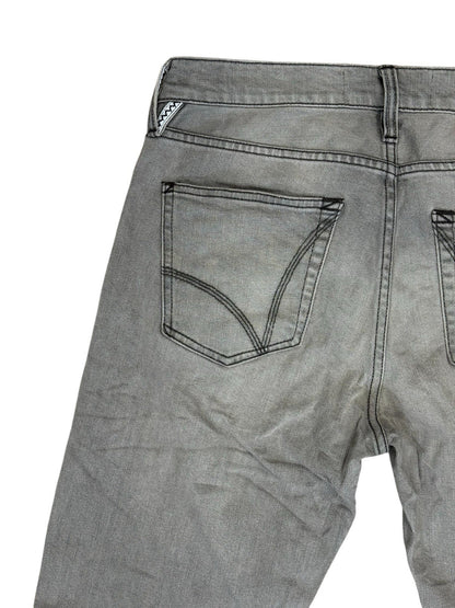Adidas Originals Grey Denim Jeans 29W 35L