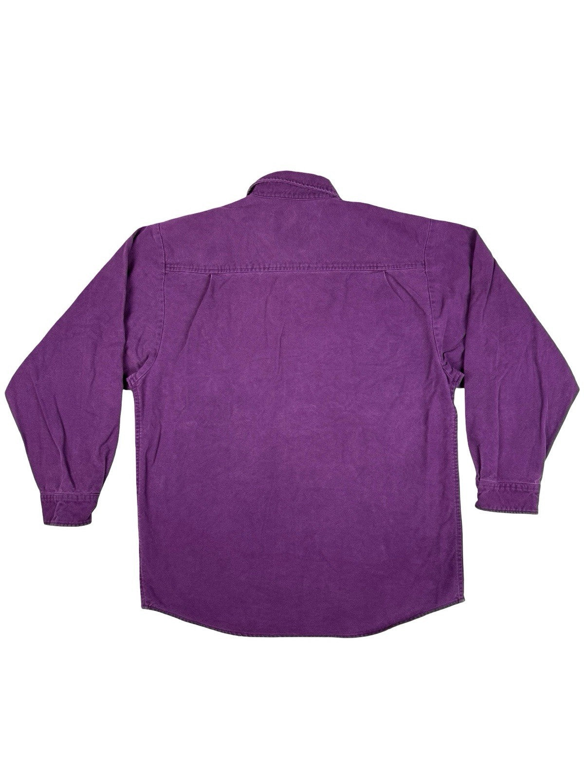 Vintage Rio Bravo Purple Cotton Button Up Heavyweight Shirt Large