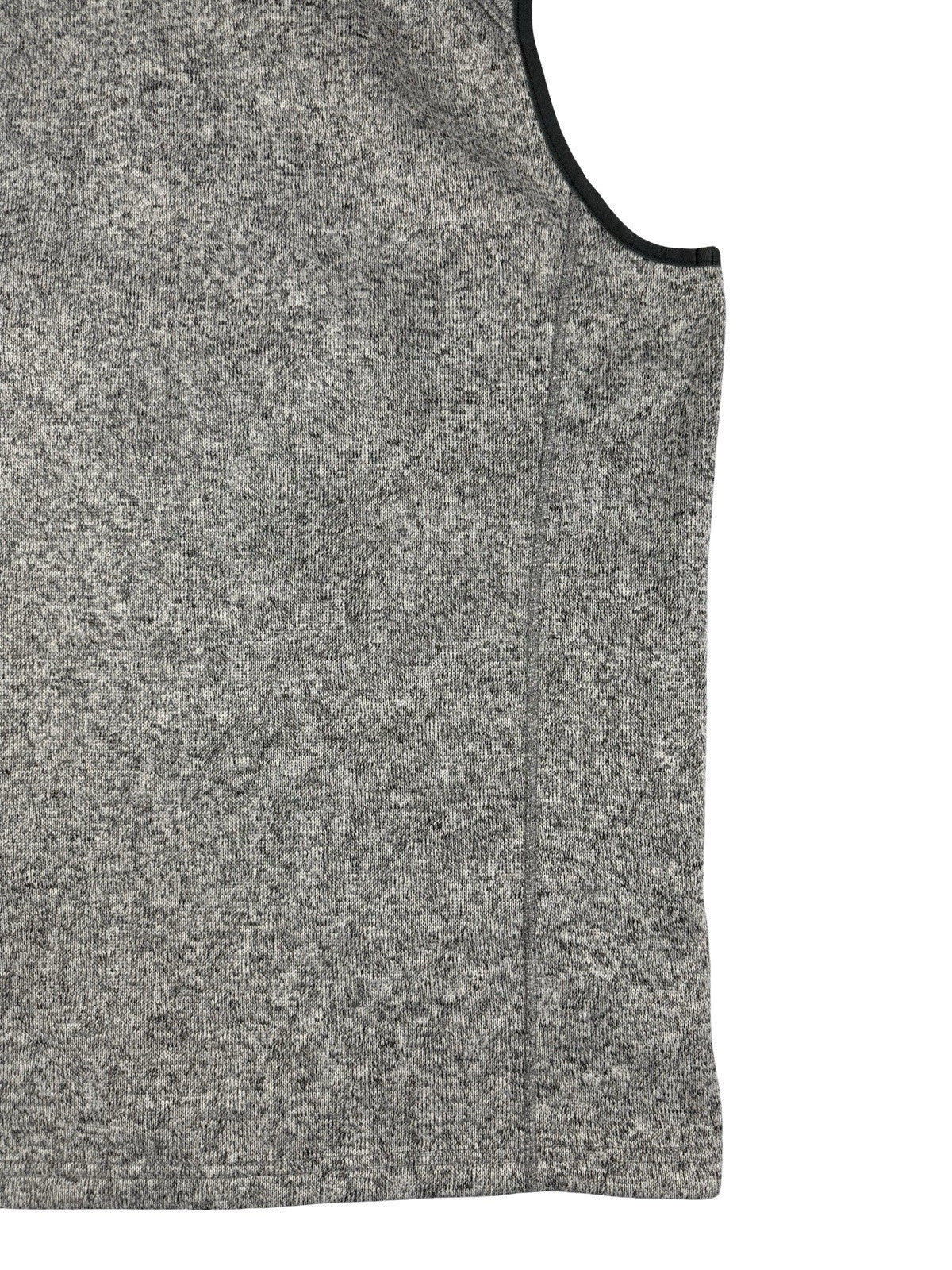 Eddie Bauer Grey Zip Polyester Gilet Body Warmer Large