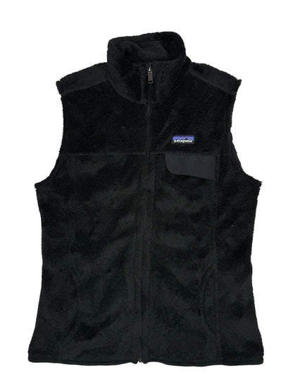 Patagonia Black Micro Pile Retool Fleece Gillet Bodywarmer Medium