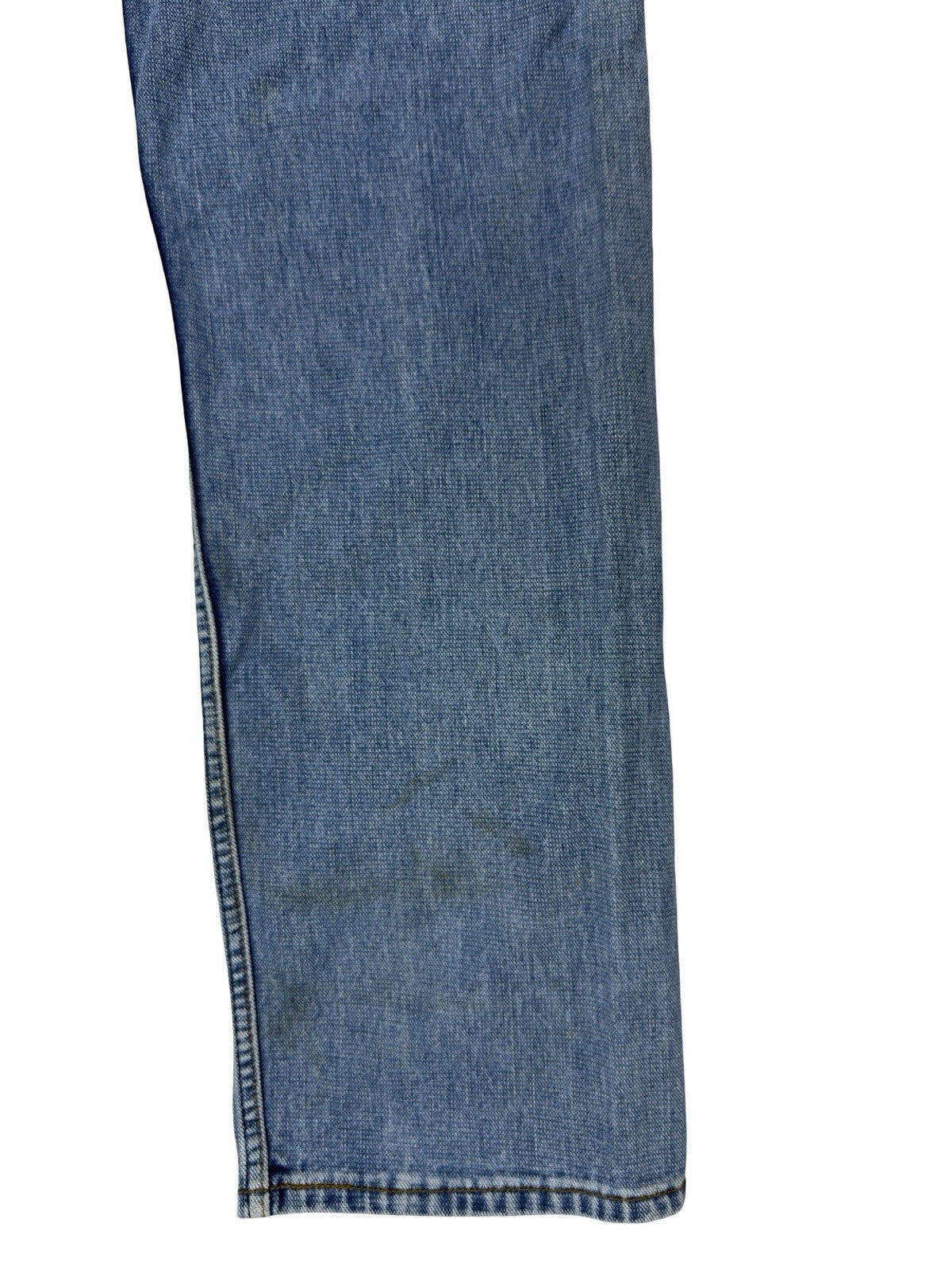 Levi's 501 Vintage Relaxed Fit Tapered Leg Blue Denim Jeans 34W 34L USA