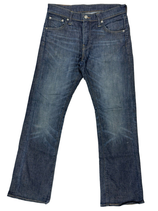 Levi's 527 Blue Slim Bootcut Denim Jeans 30W 30L