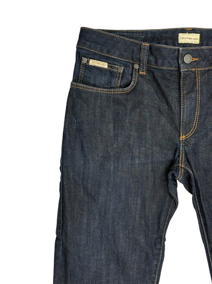 Calvin Klein Blue Denim Slim Fit Jeans 30W 33L