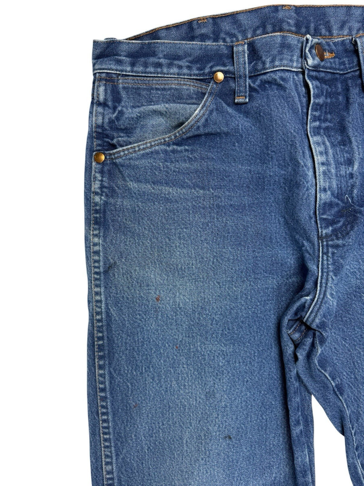 Wrangler Retro Blue Straight Leg Denim Jeans 33W 31L