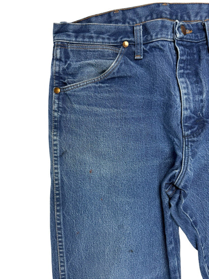 Wrangler Retro Blue Straight Leg Denim Jeans 33W 31L