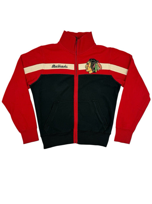 Chicago Blackhawks Old Time Hockey Zip Jacket Small