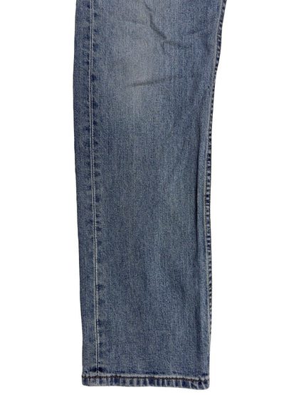 Levi's 505 Blue Regular Straight Leg Denim Jeans 29W 30L