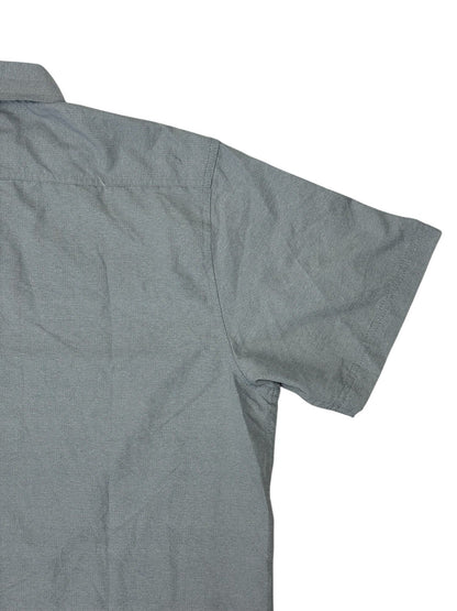 Wrangler Outdoor Grey Regular Fit Short Sleeve Collared Shirt XL