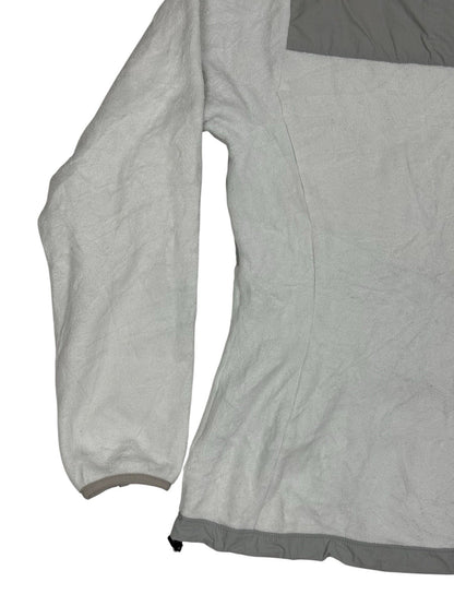 The North Face White Denali Fleece Zip Jacket Women's Small