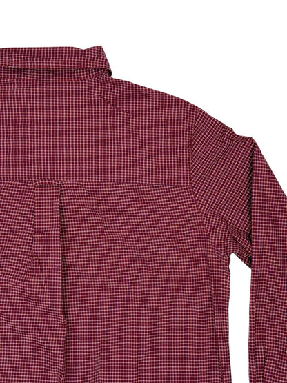 Chaps Red Check Collared Shirt Medium