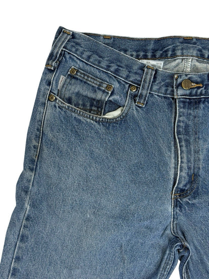 Carhartt Blue Denim Jeans 34W 30L