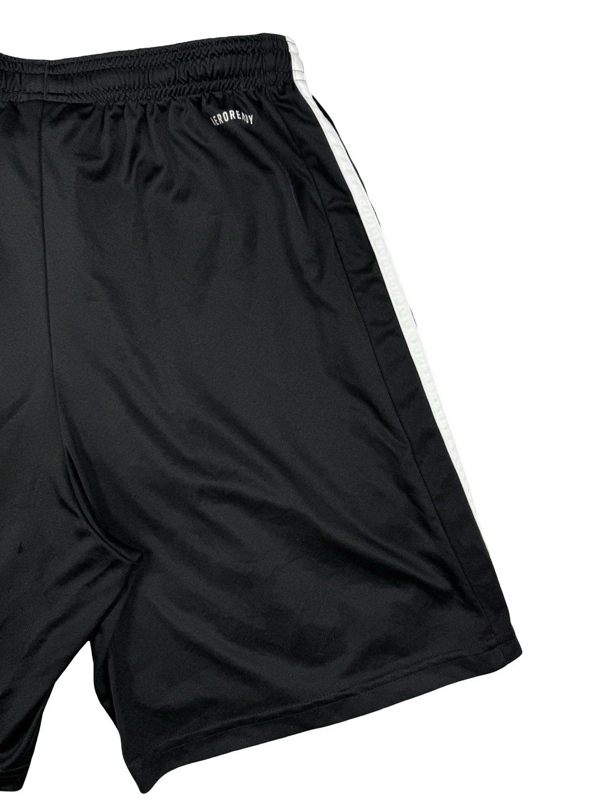 Adidas Black Primegreen Polyester Football Sport Shorts Medium