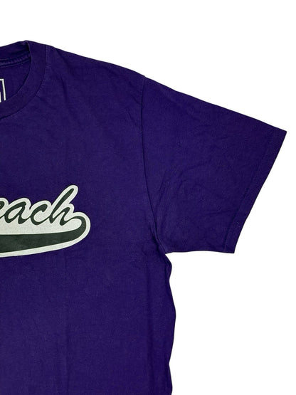 Westbeach Purple Printed Logo Top Medium