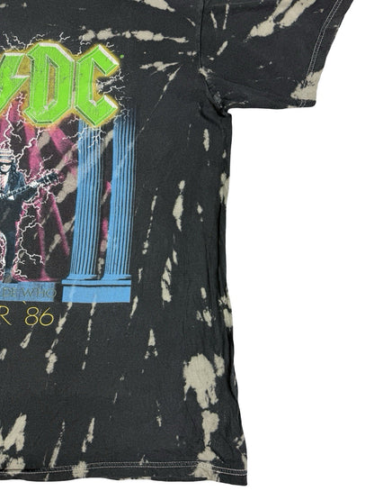 AC/DC Grey Acid Who Made Who 86 Tour Top Small