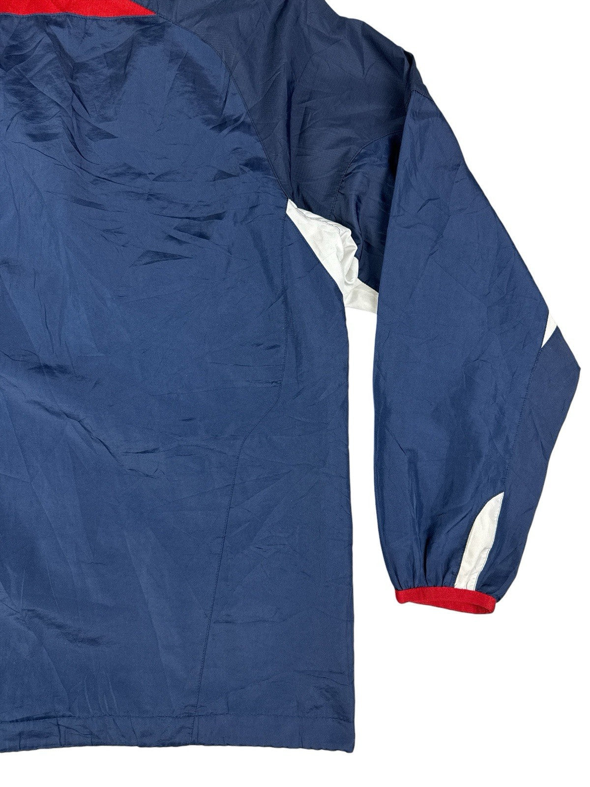 Adidas Blue Vintage Japanese Line Pull Over Track Top Small