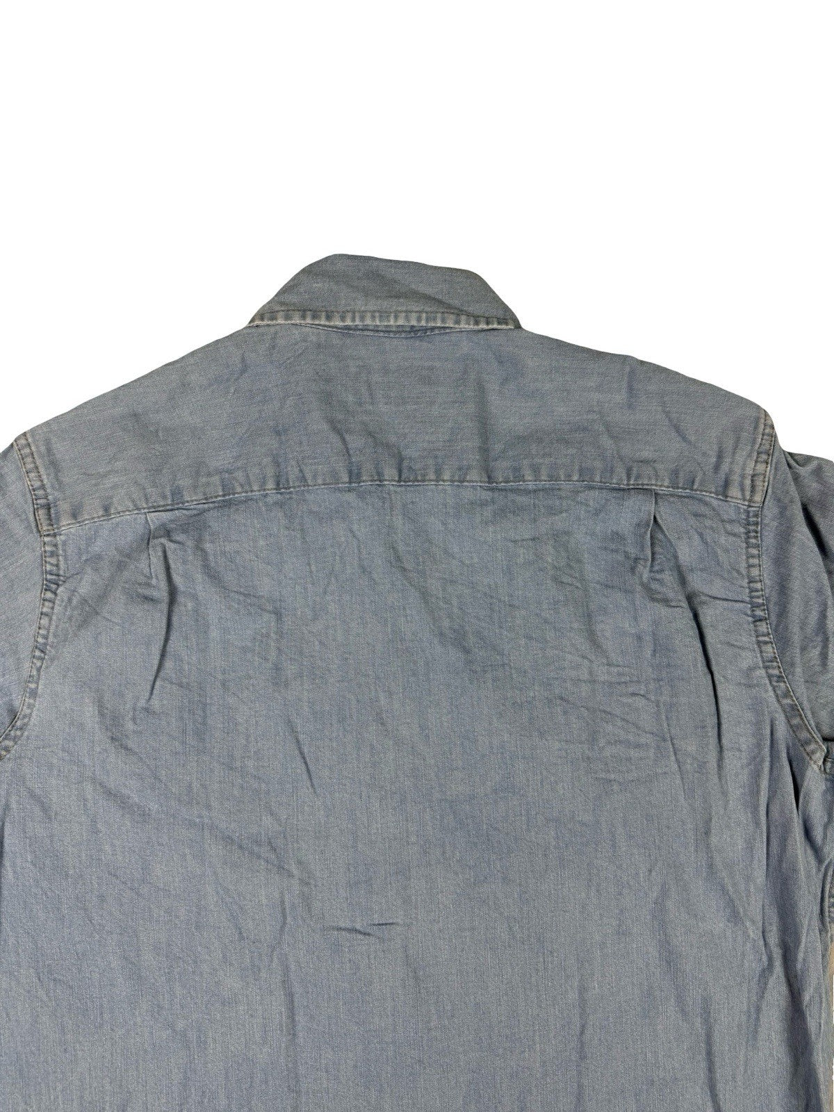 Wrangler Light Blue Western Button Shirt Small