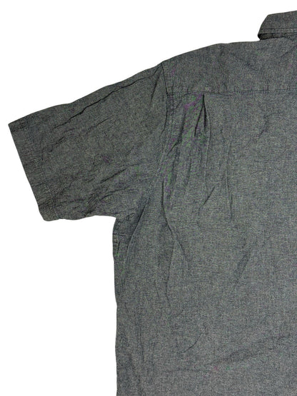 Wrangler Blue Button Up Top 2XL
