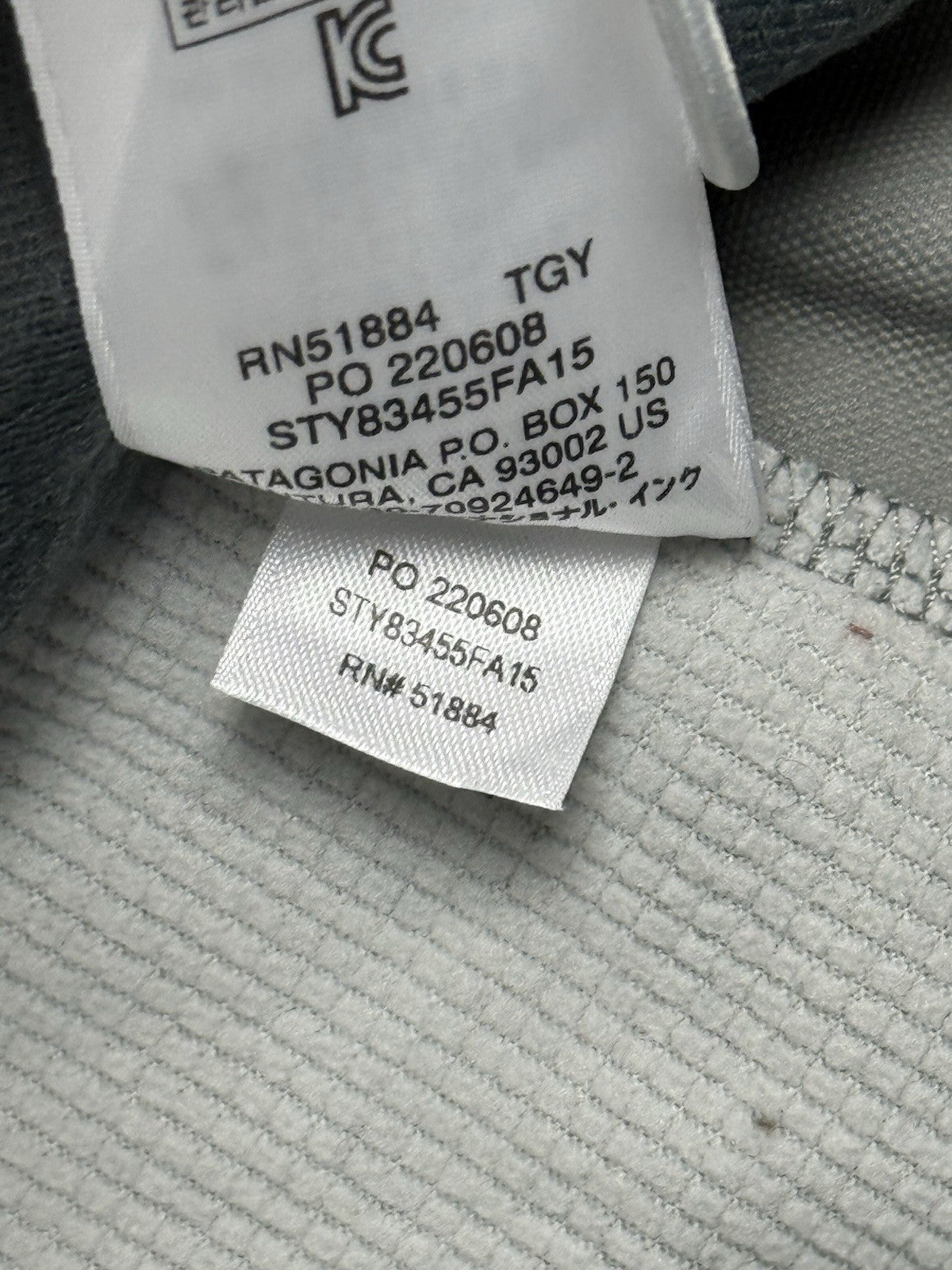 Patagonia Grey Adze Polartec Softshell Jacket Large
