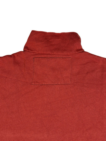 Polo Jeans Company Orange Zip Cotton Blend Jacket Medium