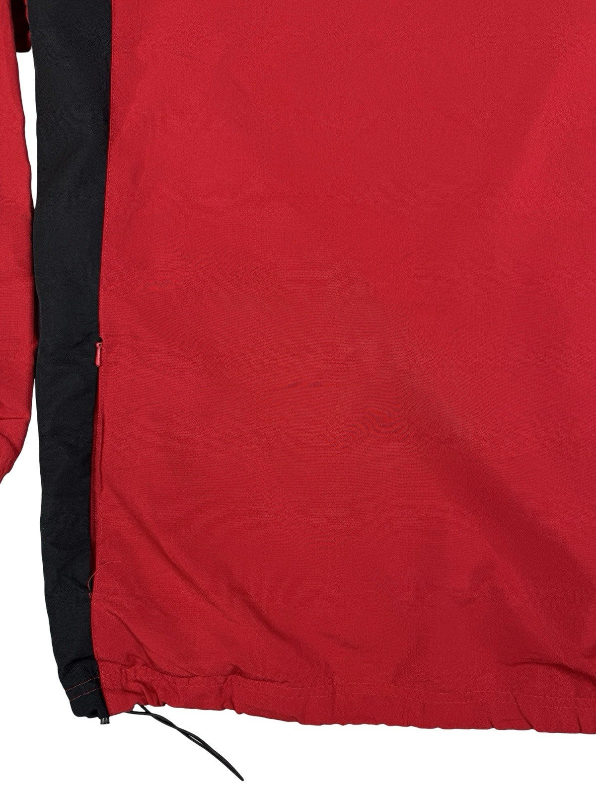 Starter Retro Red Pullover V-Neck Jumper Windbreaker Large