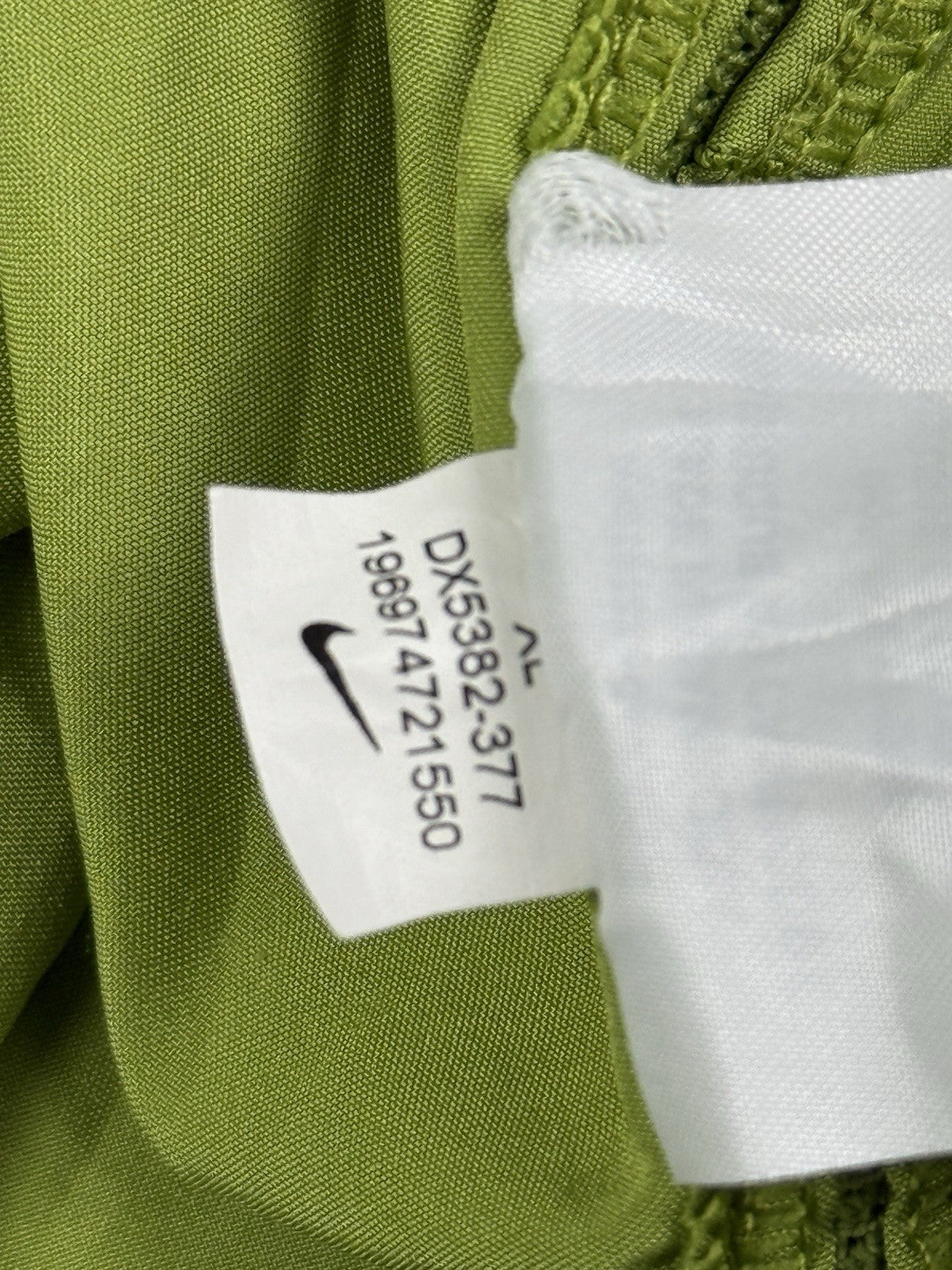 Nike Green Dri Fit Woven Active Training Shorts Youth XL