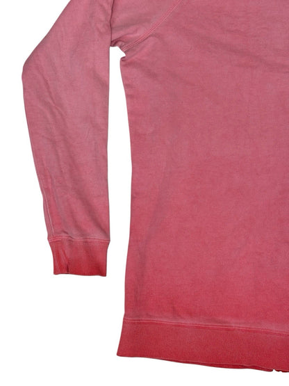 Nike Pink Faded Zip Hoodie Small