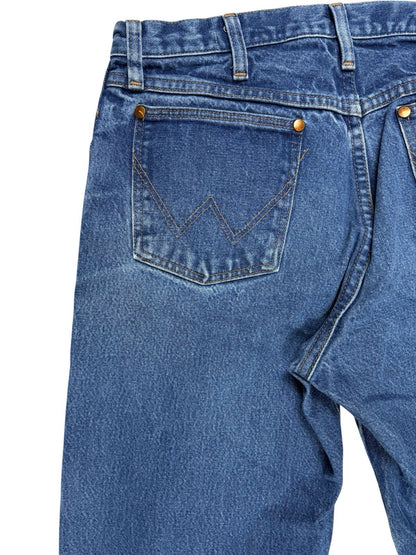 Wrangler Retro Blue Straight Leg Denim Jeans 33W 31L