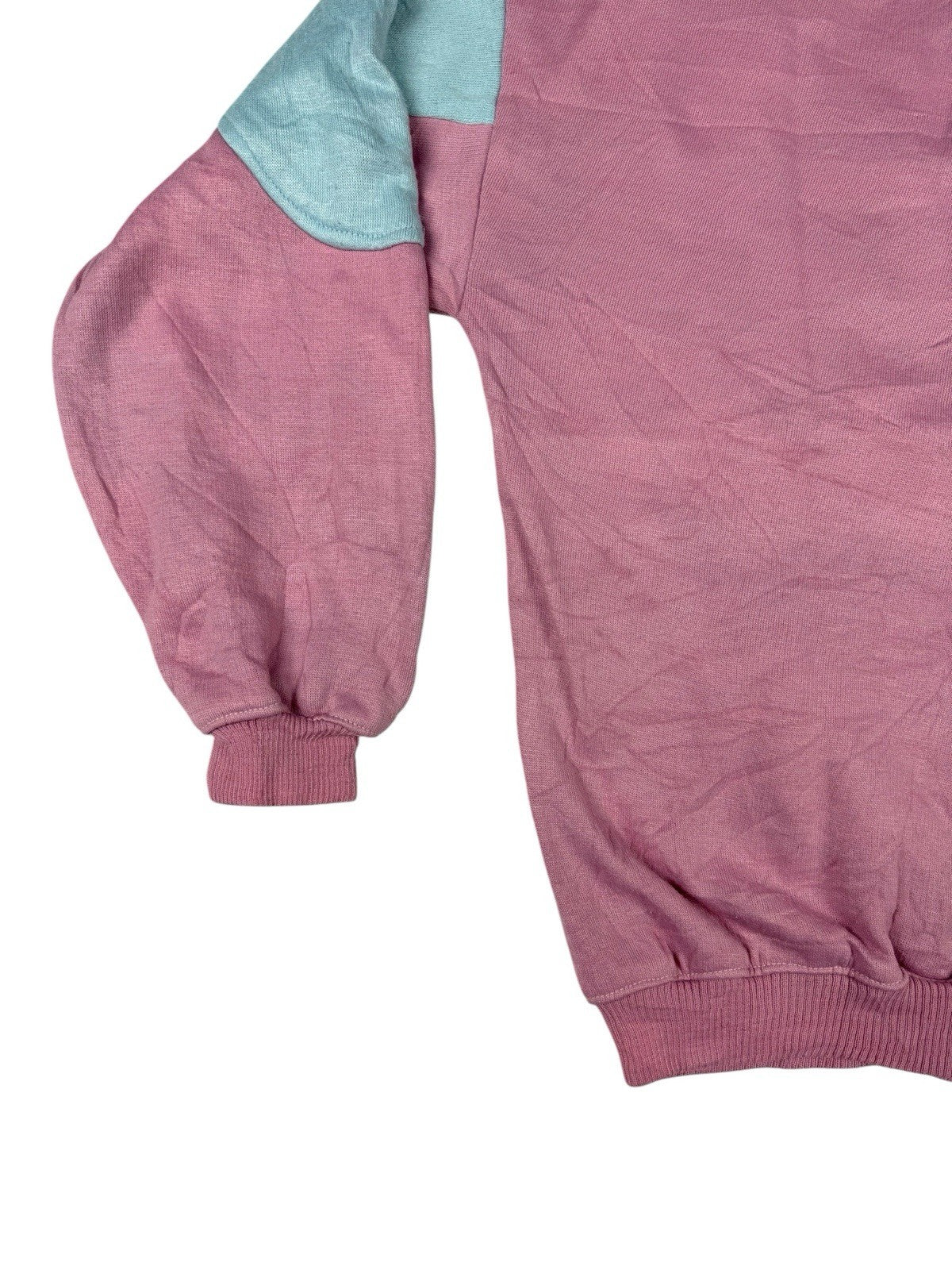 Vintage 80's 90's Neon Pink Golf Jumper Small/Medium