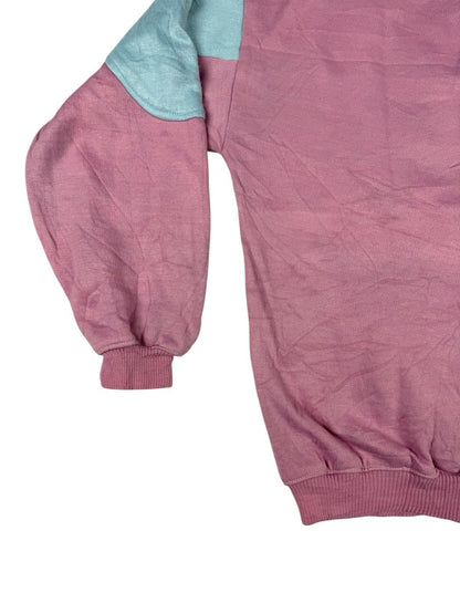 Vintage 80's 90's Neon Pink Golf Jumper Small/Medium