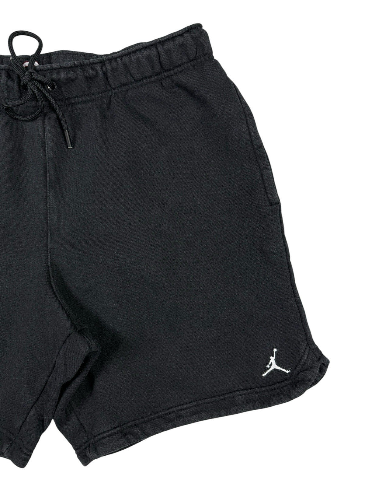 Nike Jordan Black Cotton Blend Basketball Sweat Jumpman Shorts Large