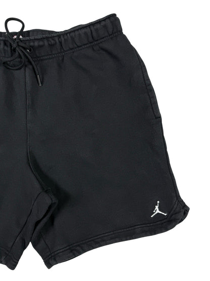 Nike Jordan Black Cotton Blend Basketball Sweat Jumpman Shorts Large