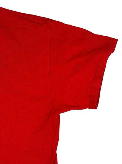 MLB Red St Louis Cardinals Retro Printed Cotton Top Large