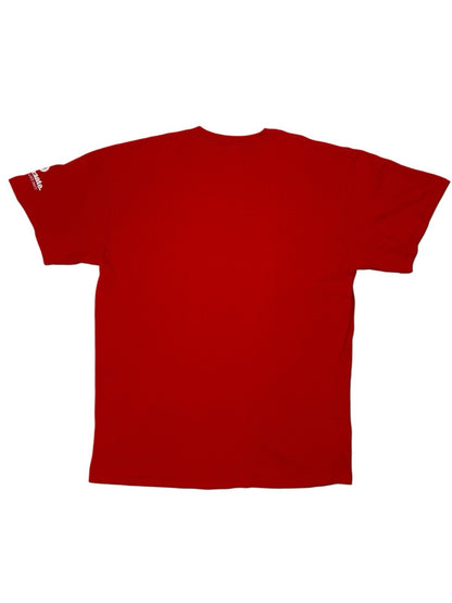 Atlanta Falcons Red Printed Cotton Tailgate Top Large