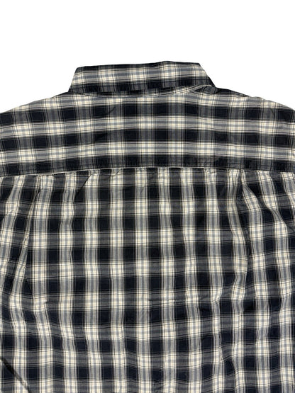 Carhartt Relaxed Fit Blue Plaid Short Sleeve Button Shirt Large