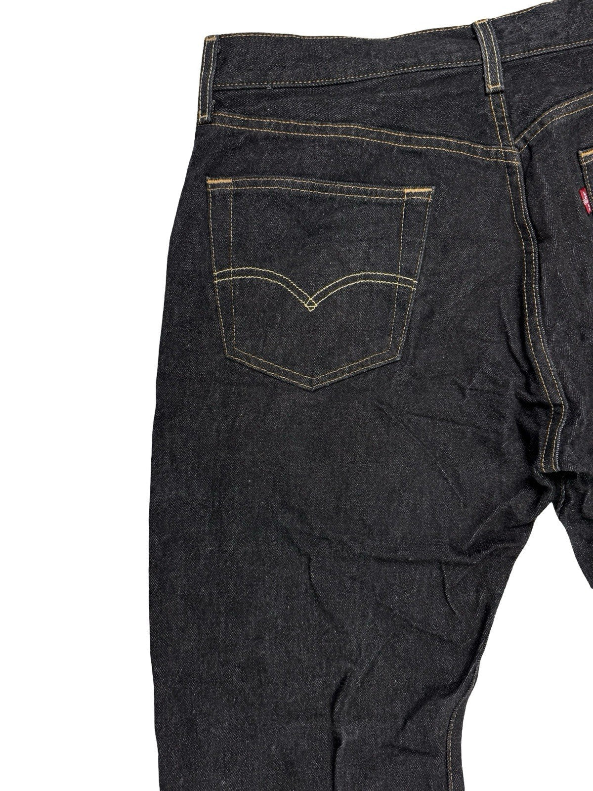 Levi's 501 Dark Blue Denim Jeans 36W 32L