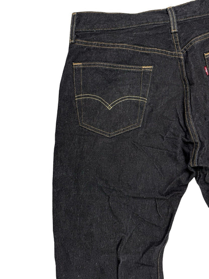 Levi's 501 Dark Blue Denim Jeans 36W 32L