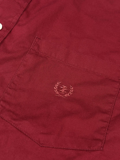 IZOD Retro Red Button Up Collared Shirt 2XL