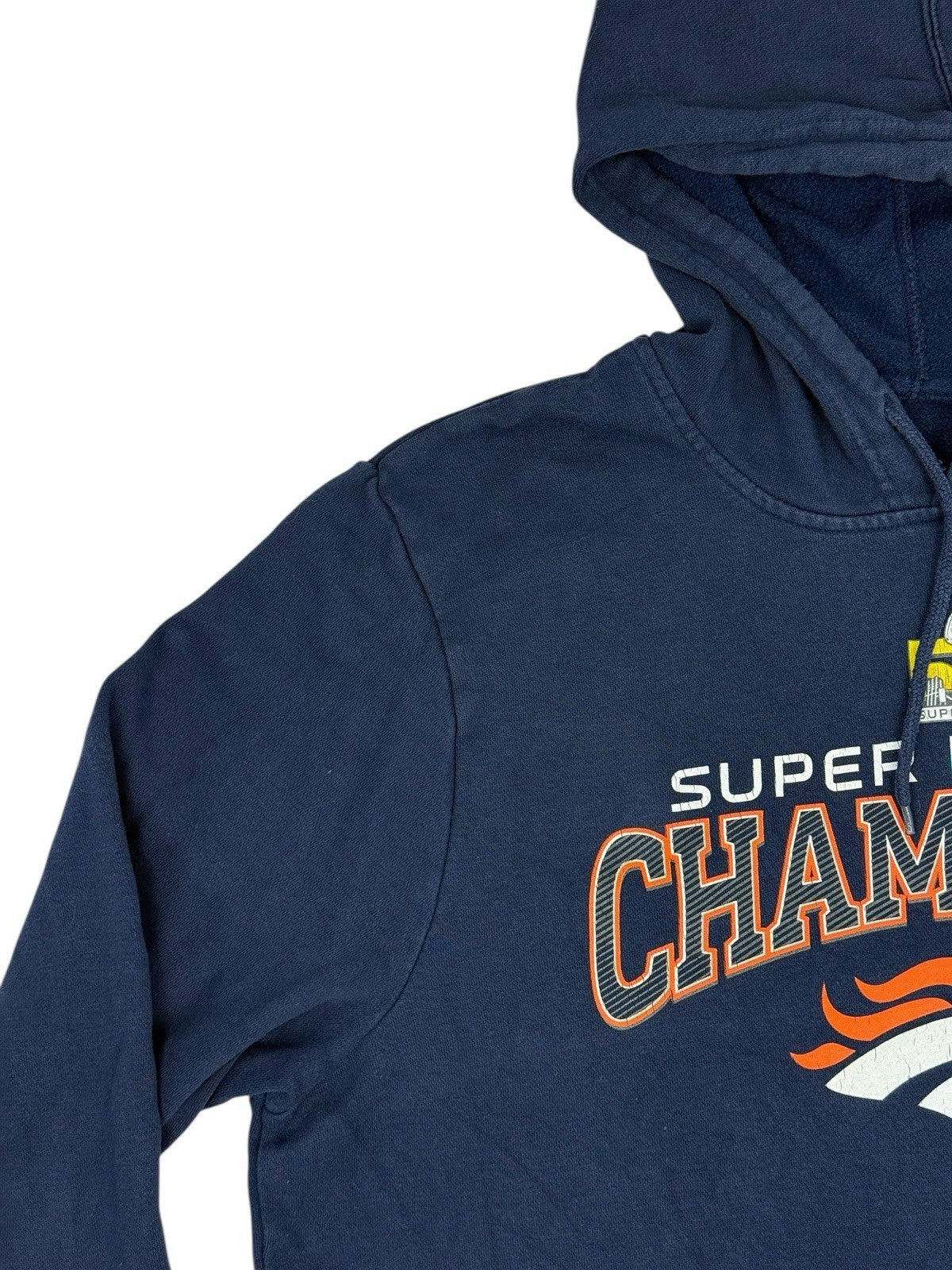 NFL Denver Broncos Blue Super Bowl 50 Hoodie XL