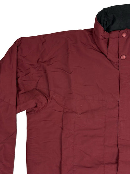 LL Bean Burgundy Primaloft Insulated Jacket Medium