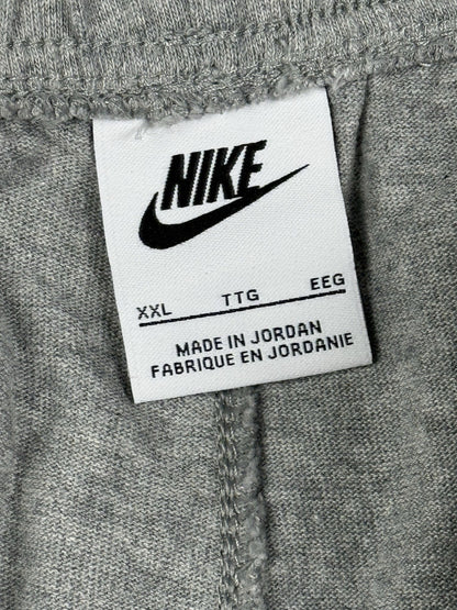 Nike Grey Cotton Jogger Lounge Sweat Shorts 2XL