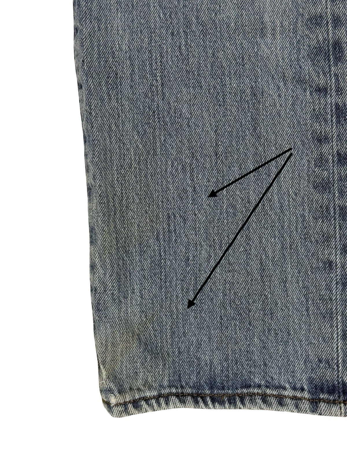 Levi's 501 Light Blue Straight Leg Denim Jeans 28W 30L
