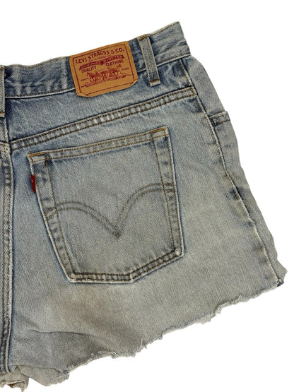 Levi's Blue Cut-Off Shorts 32W