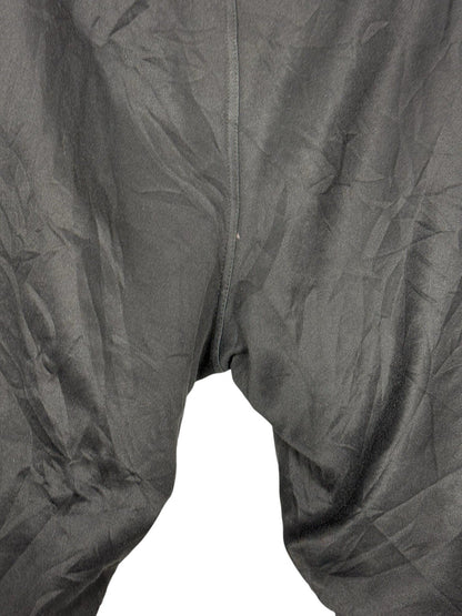 Adidas Vintage Black Polyester Track Trousers 44/46
