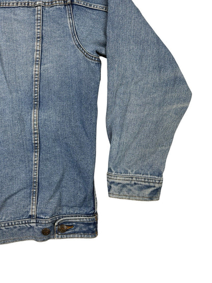 Denim Gear Retro Trucker Cowboy Blue Denim Jacket Y2K Large