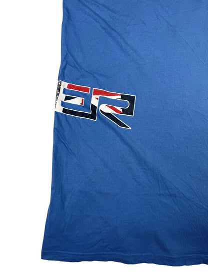 Quiksilver Retro Blue Australian Flag Sleeveless T-Shirt Tank Top 2XL