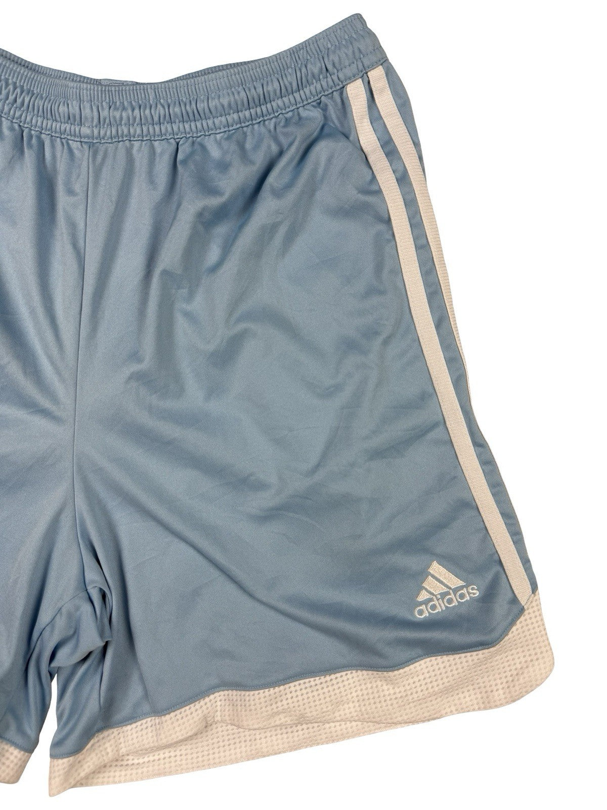 Adidas Y2K 00's Blue Climalite Sport Training Shorts Women's Medium (14)