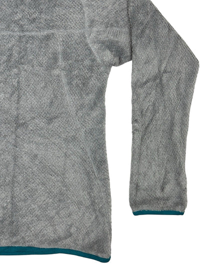 Patagonia Grey Snap Fleece Jumper Medium