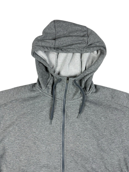 Nike Grey Just Do It Zip Hoodie Jacket Small